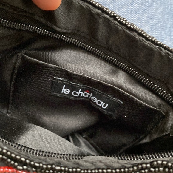 Y2K Le Chateau beaded handbag, bag, purse. - Picture 3 of 6